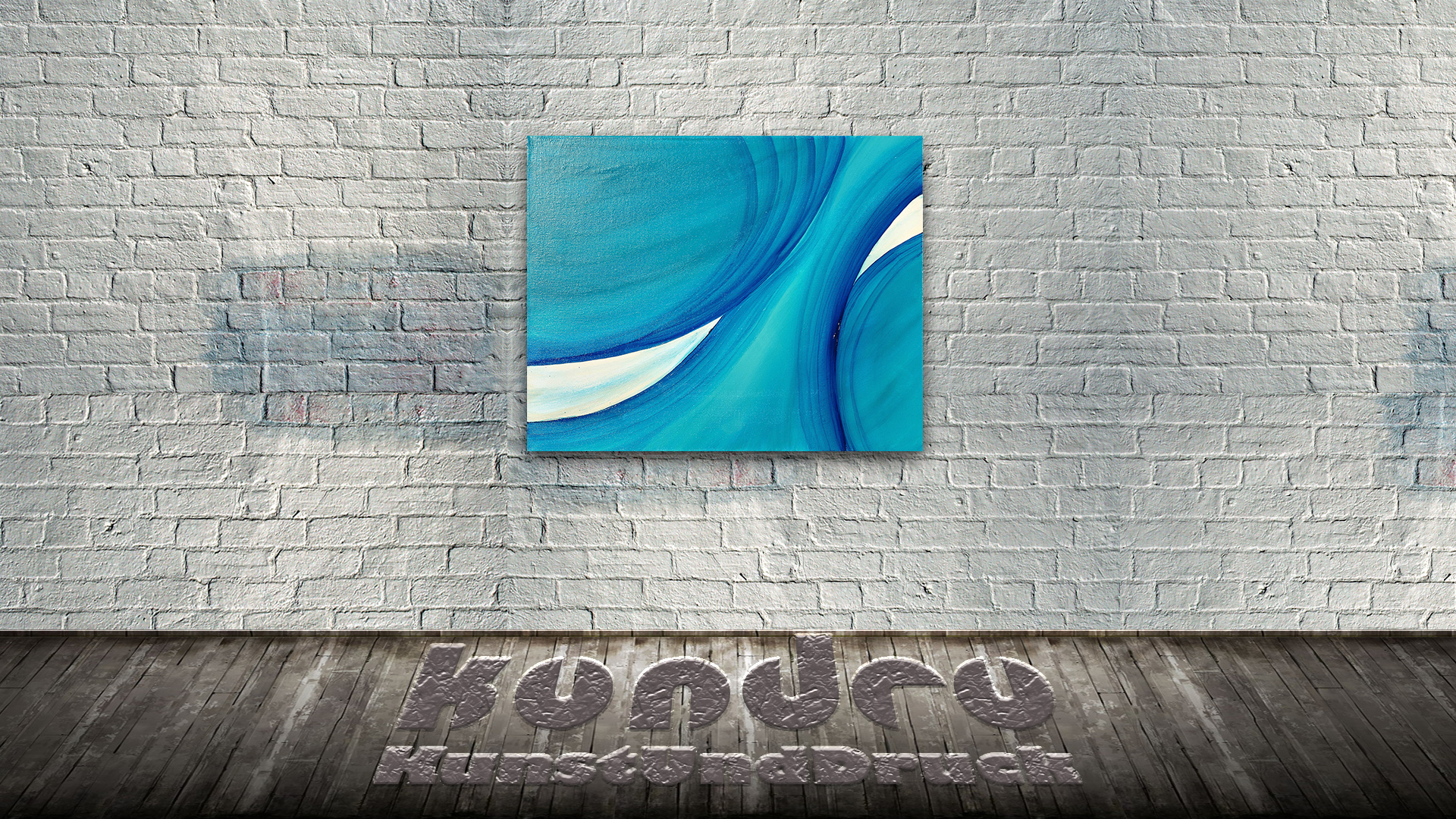 Blaue Linien