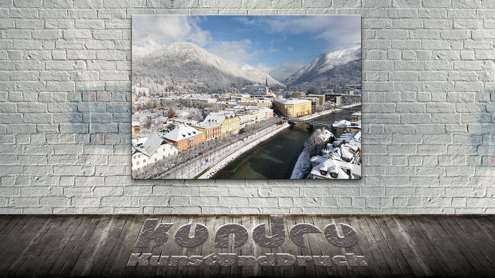 Bad Ischl Zentrum Winter